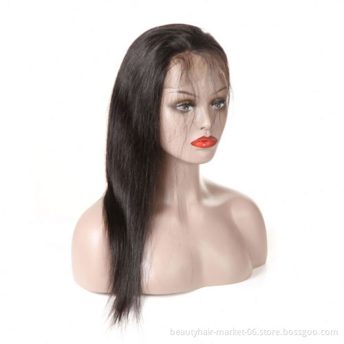 613 Blonde Straight Full Lace Wigs Human Hair Pre Plucked,Unprocessed 613 Color Blonde Virgin Hair Full Lace Wig